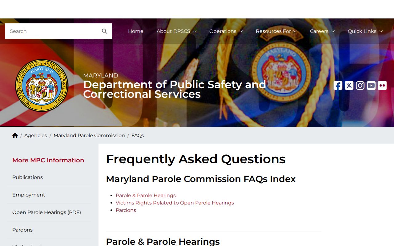 Maryland parole hearing outcomes relevant to Cecil County release supervision